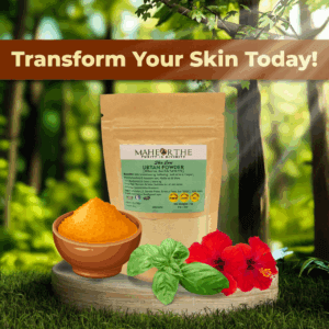 Ubtan (Hibiscus, Turmeric, & Basil) (50 gms)